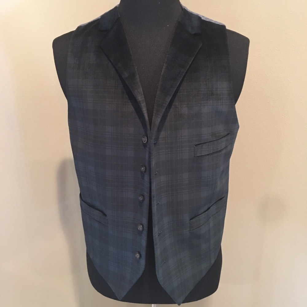 Blue/Green blended Vest!